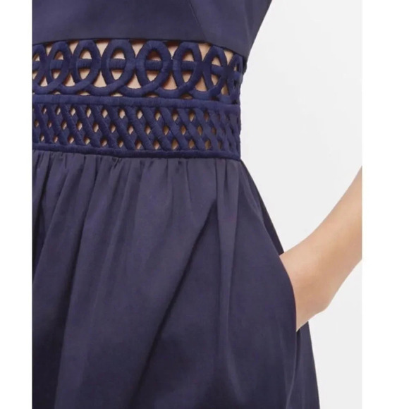 TED BAKER Dayzey Lace Paneled Dress - Picture 5 of 16